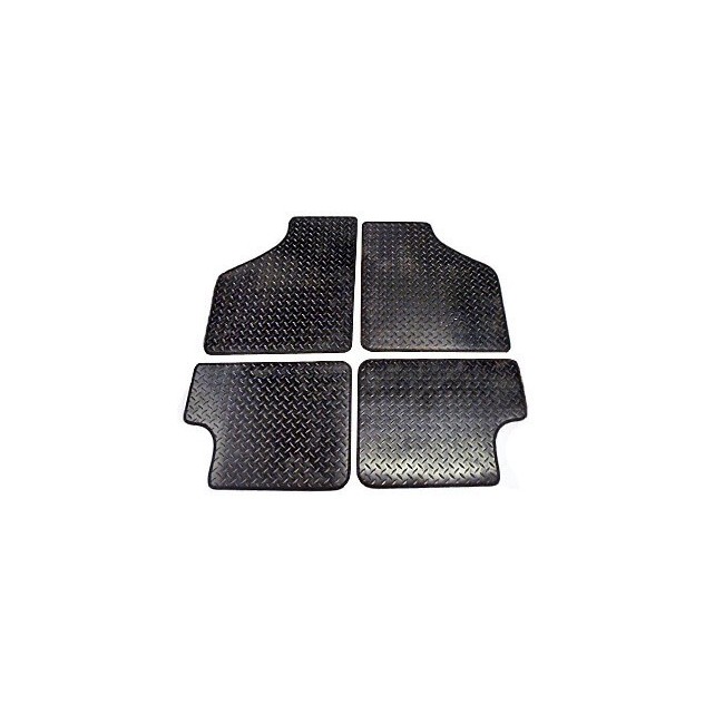 4 tapis de sol (noir) Caoutchouc - Austin Mini-Austin Mini