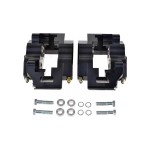 Paire d'étrier de frein aluminium - 7.5" - 4 pistons (couleurs au choix)