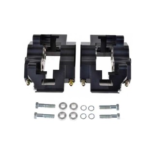 Paire d'étrier de frein aluminium - 7.5" - 4 pistons (couleurs au choix)