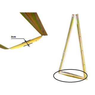  Armature extérieur Droit déflecteur - Moke - Portugaise / Cagiva