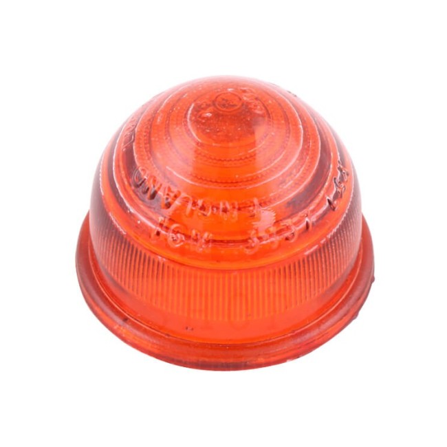 Cabochon de clignotant type lucas en verre - ORANGE-Austin Mini