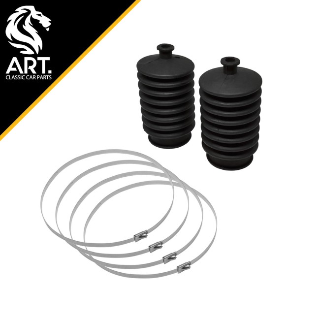 Soufflet de crémaillère (la paire) - Qualité ORIGINE - ART Classic Car Parts®