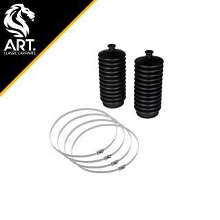 Soufflet de crémaillère long (la paire) - Qualité ORIGINE - ART Classic Car Parts®