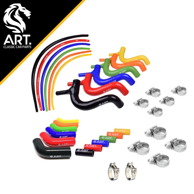 N°1 - Pack Durite 1000cc av 1988 - Art Classic Car Parts® (6 Couleurs au choix)