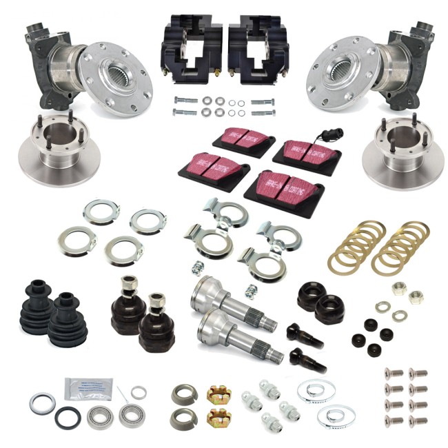 Pack frein  Conversion de frein en 7.5" (4 pistons)