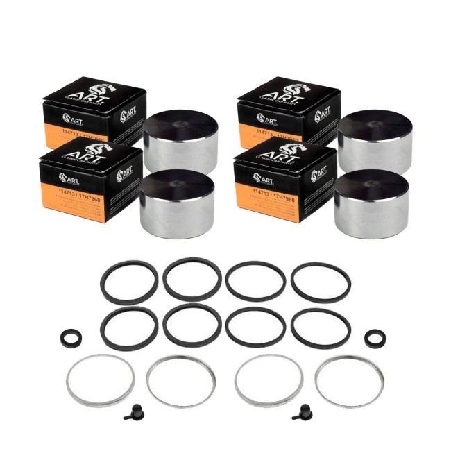 Pack - Révision étrier frein 8.4" - Piston & joints