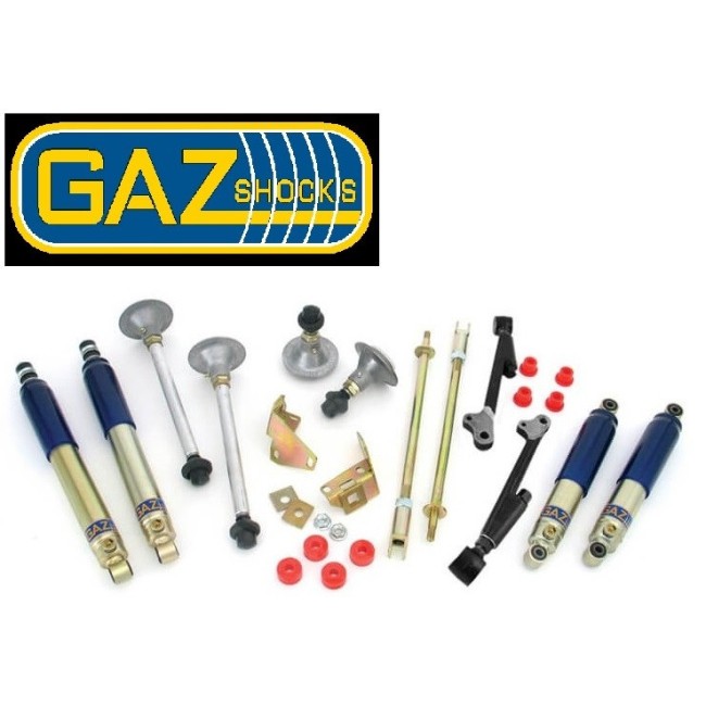 N°13D - Pack Chassis réglable / Amortisseurs Gaz Shocks Court Av / Ar (réglable) (les 4)