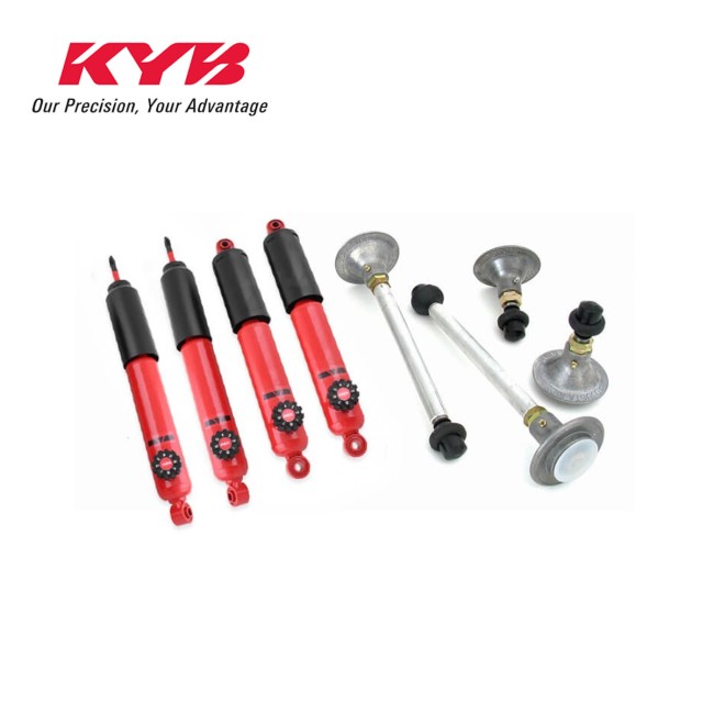 N°15A - Pack Hi-Lo / Amortisseur réglable Bi-tube Huile et Gaz Av / Ar (les 4)