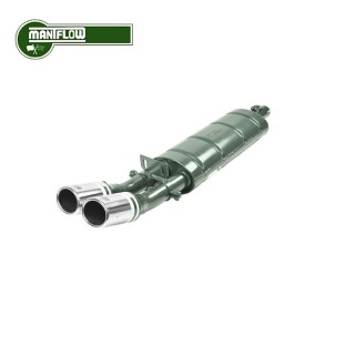 Silencieux Maniflow Tourer Double Sortie Centrale Ø50 mm