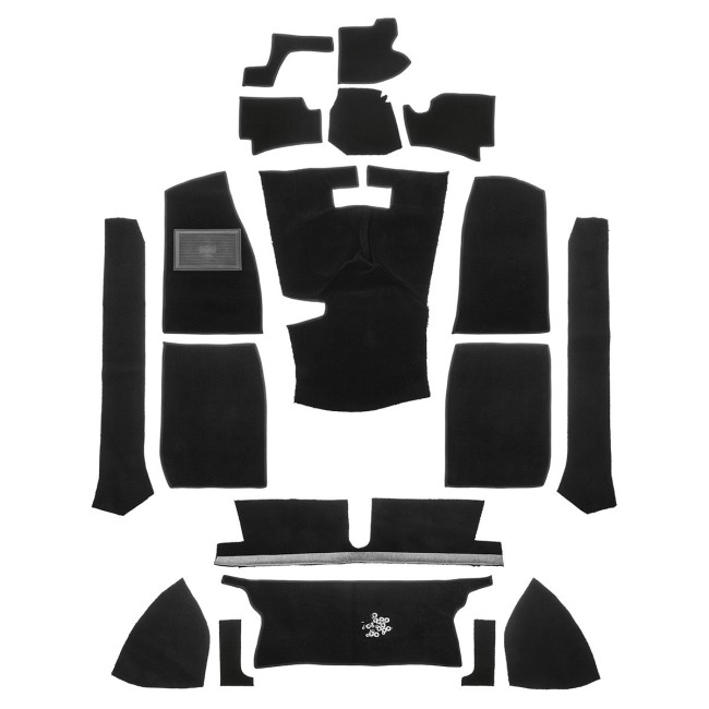 Kit moquette complète - MGB GT - couleur au choix voiture ancienne anglaise