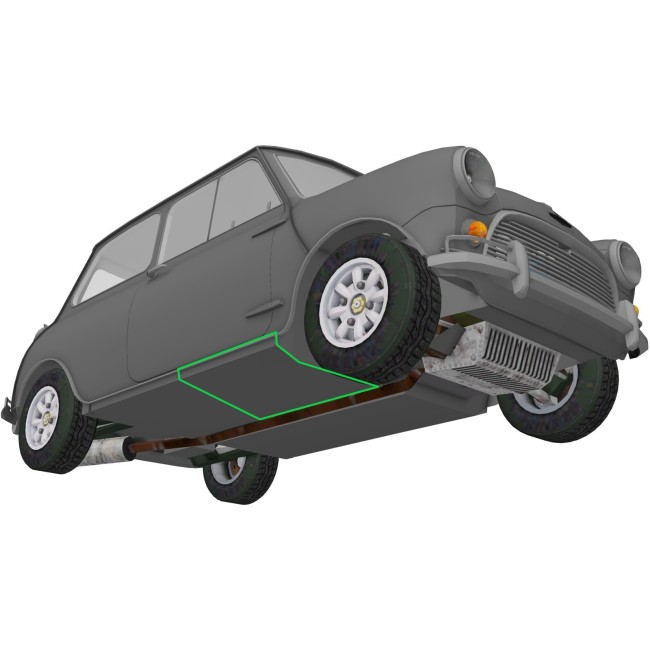 Plancher Av D - Mini à partir de 1992