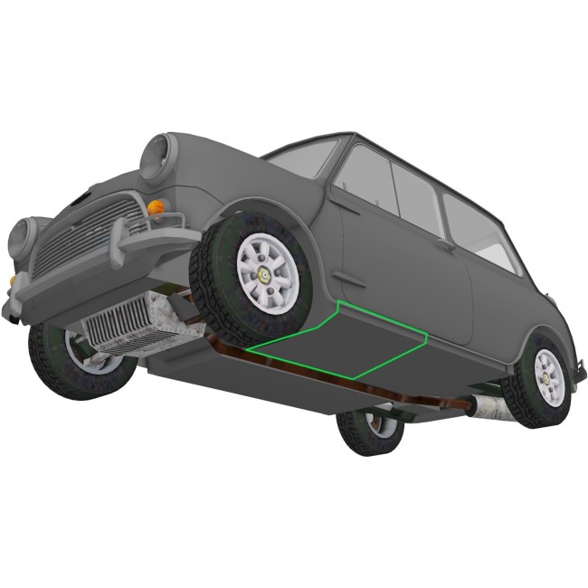 Plancher Av G - Mini à partir de 1992