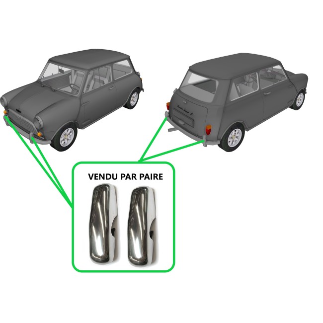 Banane de pare choc (la paire)