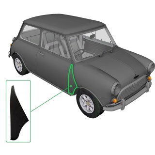 Triangle extérieur Droite à partir de 1972 - A panel