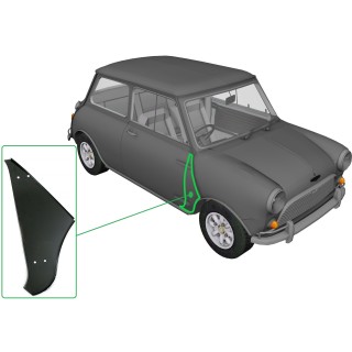 Triangle ext. D (charnières ext.) MK1/2 - A panel