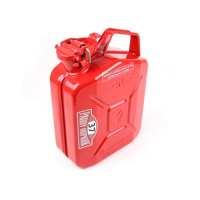 Jerricane 5 litre Paddy Hopkirk - rouge  voiture ancienne anglaise