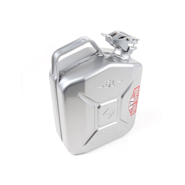 Jerricane 5 litre Paddy Hopkirk - gris  voiture ancienne anglaise