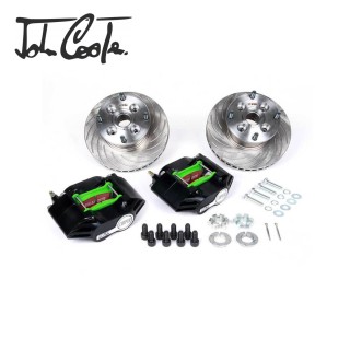 Kit frein Avant 7.9'' John Cooper ventilé avec étrier noir