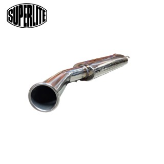 Silencieux SUPERLITE INOX Sortie Latérale Ø70 mm 