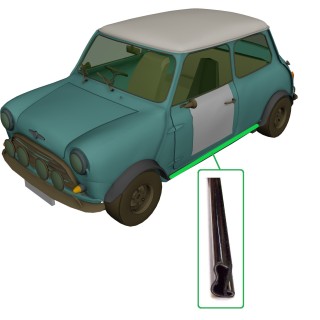 Baguette de bas de caisse standard - Austin Mini