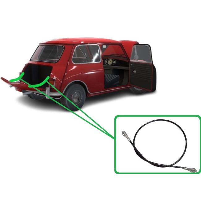 Câble de retenue de coffre - Austin Mini