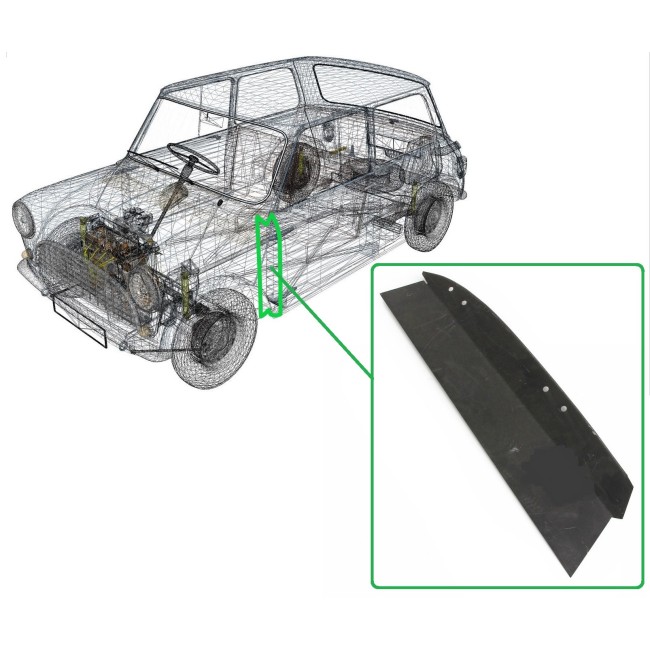 Joue d'aile - MINI - de 1969 à 2000 gauche