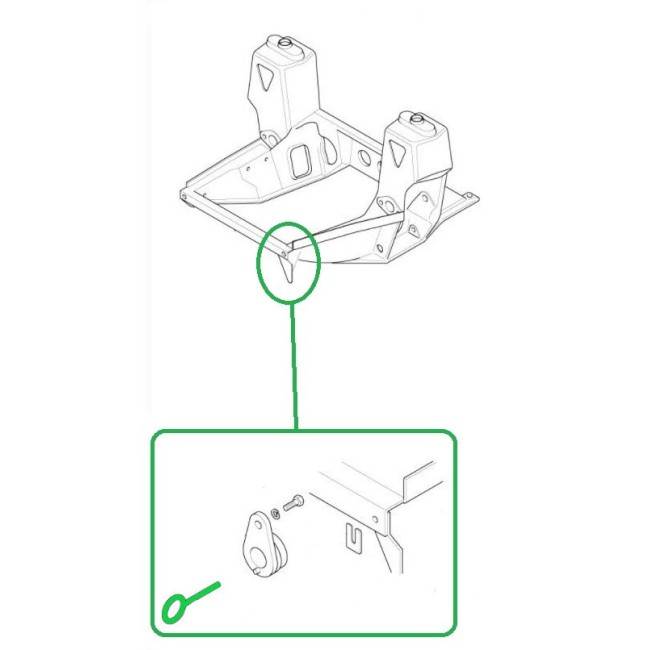 Anneau de remorquage 1959 - 1996