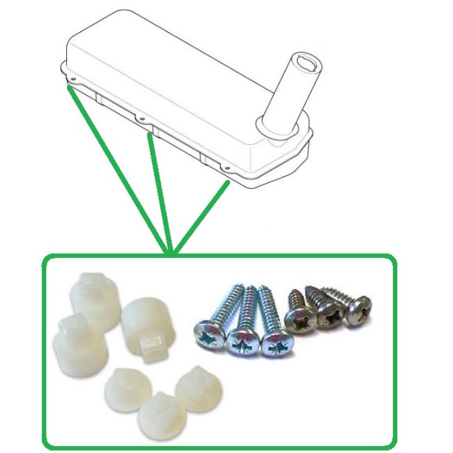 Kit fixation Réservoir Austin Mini Break et Pickup