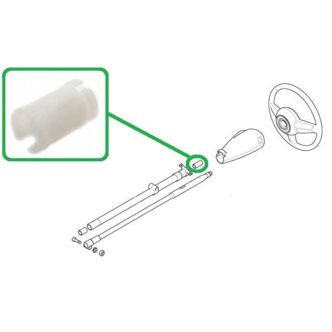 Bague de colonne de direction supérieure - Austin Mini