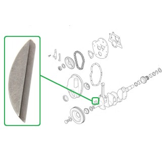 Clavette vilebrequin Serie-A