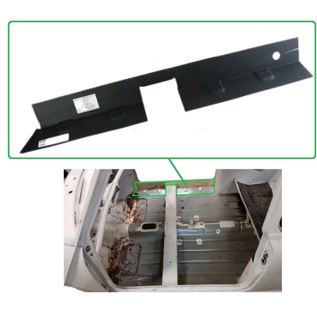 Bas de caisse intérieur droit - Austin Mini - 1959 à 2000