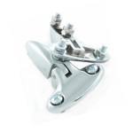 Kit de charnières de malle chromées avec visseries