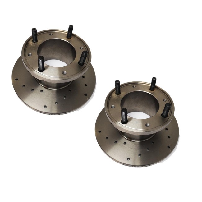 7.5" disque de frein percé - Mini Cooper S (la paire) voiture ancienne anglaise