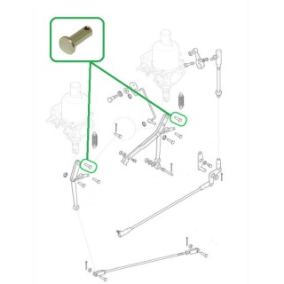 Axe de commande de carburateur voiture ancienne anglaise