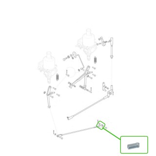 Fourchette de carburateur SU HS4 / HS6 / HD /HS voiture ancienne anglaise