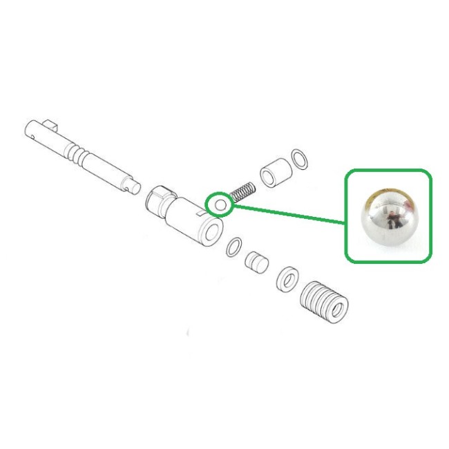 Bille de verrouillage sélecteur de boite