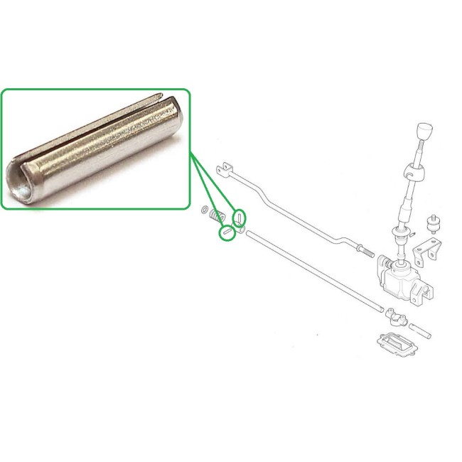 Goupille fendue de sélecteur de boîte