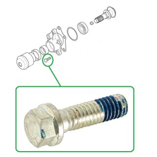 Vis hexagonale 0-5/16" UNC x 28 mm