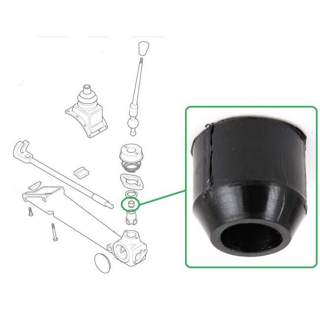 Bague de levier de vitesse 1959 à 1969 - Austin Mini