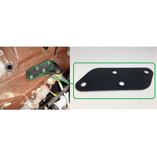 Plaque obturation passage durite mini