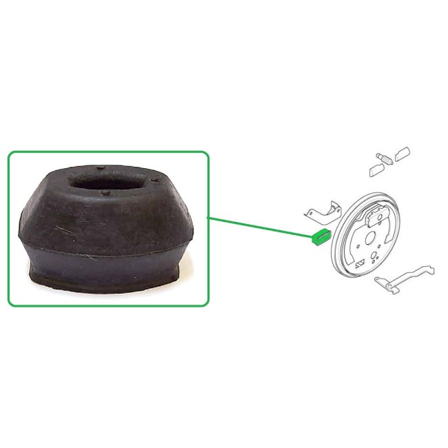 Frein à main - Soufflet de renvoi - Austin Mini