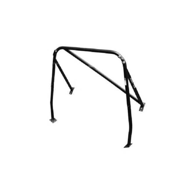 Arceau 4 pts FIA - Safety Device - transversale non démontable - NOIR voiture ancienne