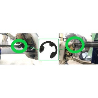 Clip poignée porte  - Austin Mini