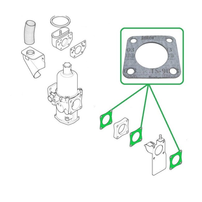 Joint de carbu HIF Austin Mini