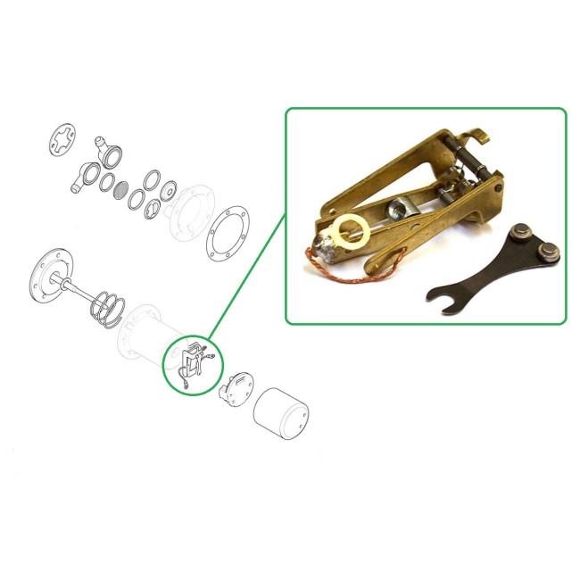 Vis platiné de pompe à SU-Austin