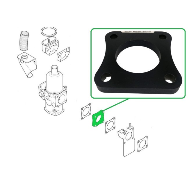 Entretoise isolante de carburateur HIF