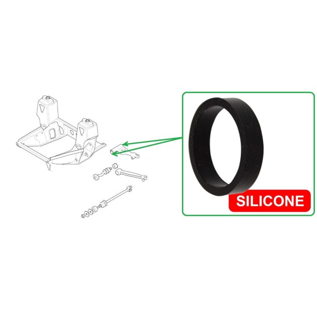 Joint de protection d'axe de bras Avant/arrière SILICONE - ART Classic Car Parts®