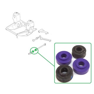 Silent-bloc tirant de chasse (renforcé) x4