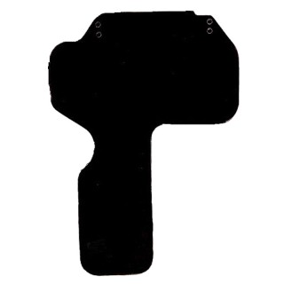 Plaque de protection allumage Austin Mini - Noir