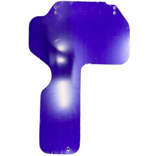 Plaque de protection allumage Austin Mini - Violet